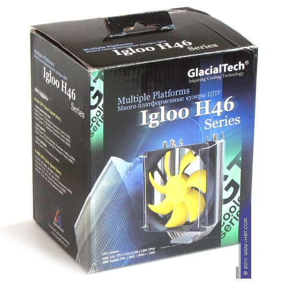Кулер GlacialTech Igloo H46 PWM