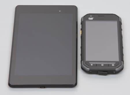 Обзор смартфона Cat S30. Тестирование дисплея