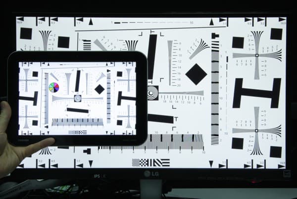 Тест интерфейса HDMI планшета Toshiba Excite Write
