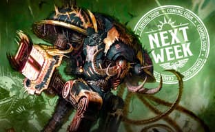 Авторы настолки Warhammer 40,000 готовы открыть предзаказ на миниатюры Рыцаря Хаоса и Псов войны