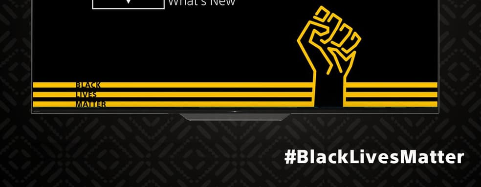 В PS Store появилась бесплатная тема «Жизни чёрных важны» для PS4