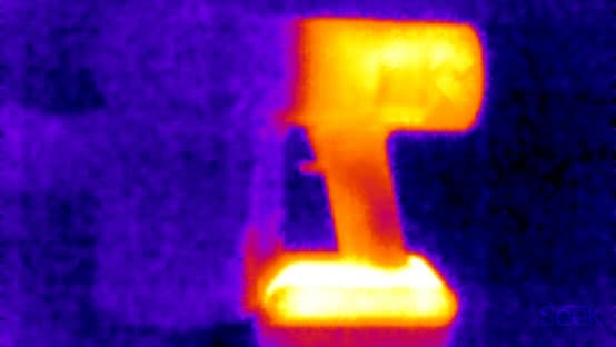 Пылесос Dyson V6 Total Clean, термоснимок Пылесос Dyson V6 Total Clean, термоснимок