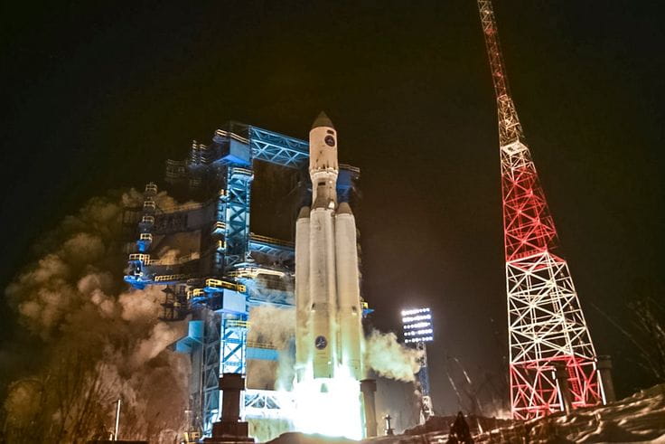 Запуск ракеты «Ангара А5». Фото: ИА Военинформ
