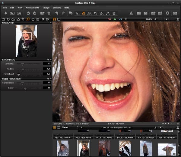 Управление детализацией в Capture One 4