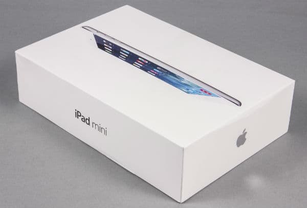 Коробка iPad mini с дисплеем Retina