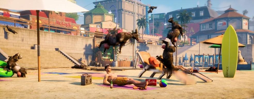 Абсурдная и безумная Goat Simulator 3 получила дату выхода и новый трейлер