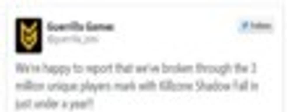 Killzone: Shadow Fall опробовали более 3 млн человек