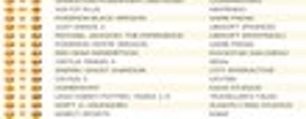 Британские игровые продажи (2-8 мая 2011)  	