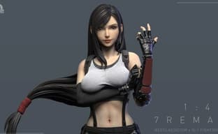 Кулаком по… сердцу – впечатляющая (во всех местах) фигурка Тифы из Final Fantasy VII Remake, которую можно раздеть догола