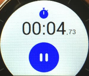 Снимок экрана Alcatel OneTouch Watch