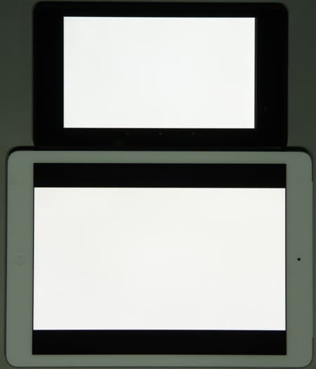 Результаты тестирования экрана iPad Air