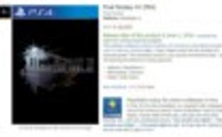 Amazon Japan утверждает, что Final Fantasy XV выйдет через 10 лет после анонса [Обновлено]