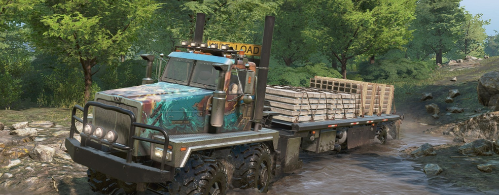 SnowRunner получила экспериментальное обновление 32.1 с переделкой автомобилей, исправлением физики и локализации