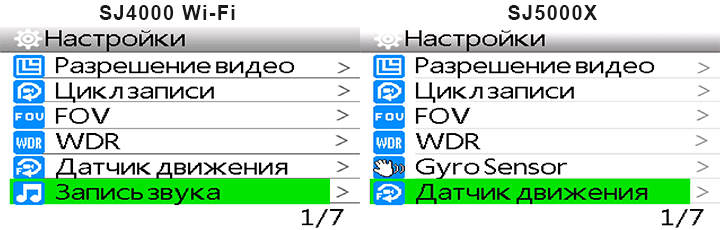 Экшн-камеры SJCam SJ4000 WiFi и SJ5000X