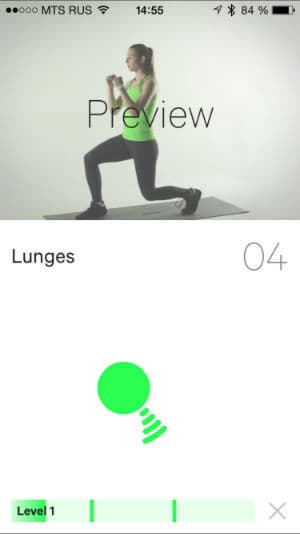 Скриншот приложения Moov Run & Walk Скриншот приложения Moov Run & Walk