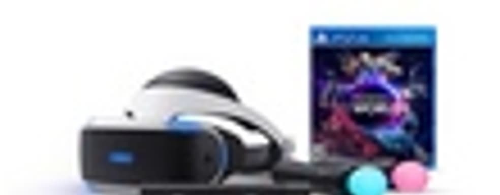 Комплект с PlayStation VR, камерой, двумя PlayStation Move и сборником PlayStation VR Worlds предлагается за $500