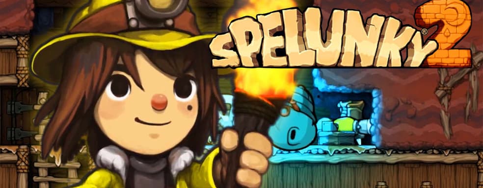 Названа дата выхода Spelunky 2 на PS4 и PC