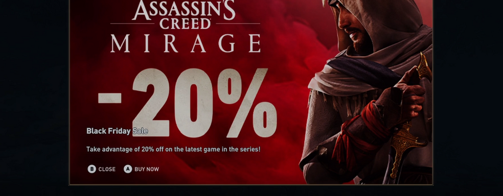 Ubisoft случайно сделала рекламу Assassin's Creed Mirage в AC Odyssey