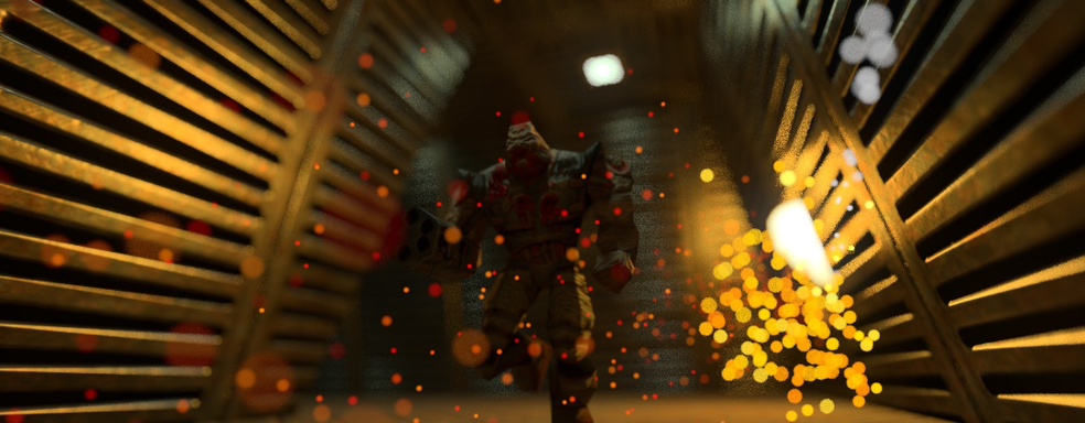 Трассировку лучей запустили без видеокарты и получили эффектное слайд-шоу Quake 2 RTX