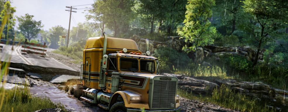 В SnowRunner появились новые грузовики — Saber выпустила Freightliner & Western Star Dual Pack