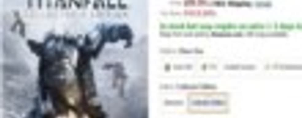 Amazon предлагает коллекционное издание Titanfall со скидкой $150