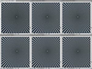 фокусное расстояние 375 мм, край кадра