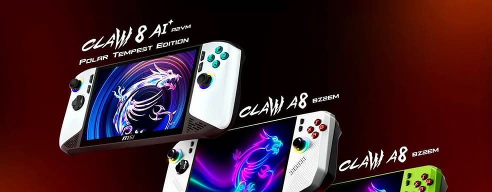 Intel или AMD? Появилось сравнение MSI Claw A8 и Claw 8 AI+ в идентичных условиях