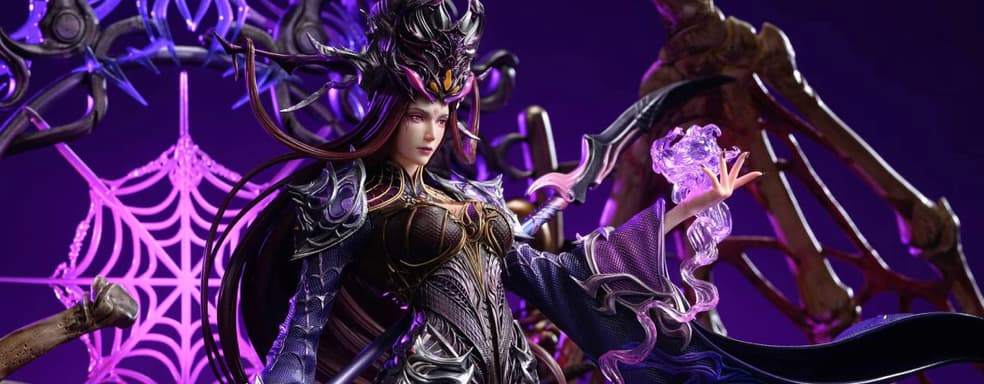 Сила бога Ракшаса: TYultra Studio показала статую Bibi Dong из аниме «Боевой Континент»