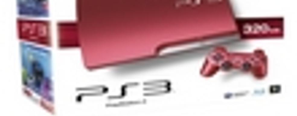 Красная PS3 в Соединенном Королевстве в конце апреля