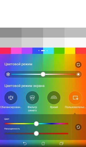 Обзор планшета Asus Zenpad C 7.0. Тестирование дисплея