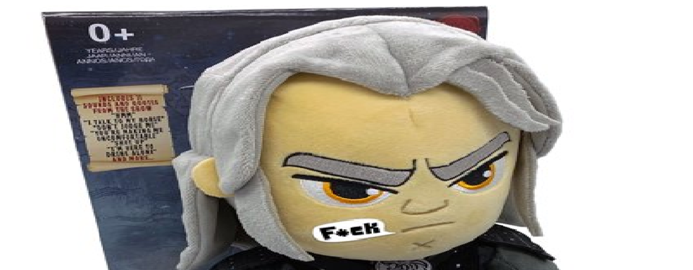 Мягкая игрушка Геральта будет ругаться голосом Генри Кавилла из сериала «Ведьмак»