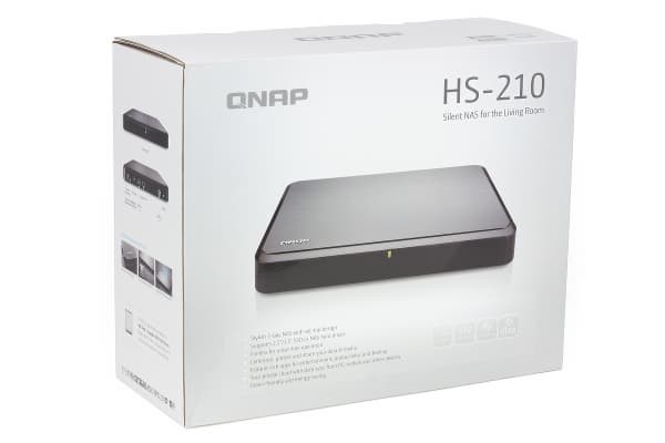 Упаковка QNAP HS-210 Упаковка QNAP HS-210