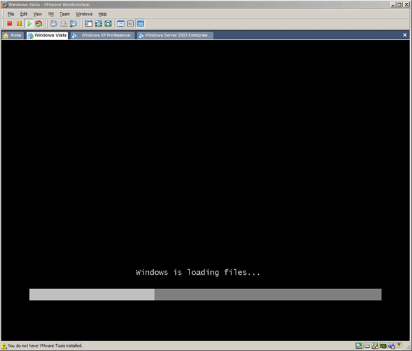 Установка Windows Vista