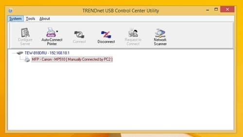 Подключение принтера TrendNet TEW-818DRU Подключение принтера TrendNet TEW-818DRU