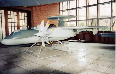 Макет Як-44