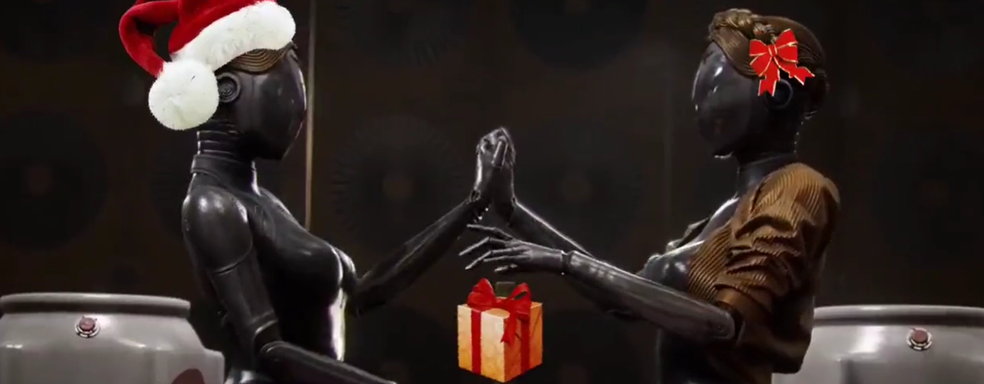 Разработчики Atomic Heart выпустили новогодний ролик, недоступный жителям России