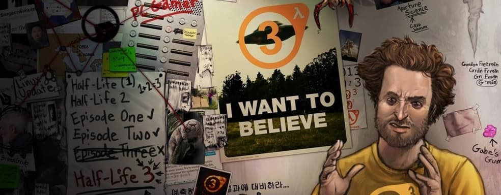 Фанаты Valve уверены, что Гейб Ньюэлл намекнул на анонс Half-Life 3, нарисовав ее логотип своей яхтой