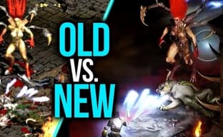 Diablo 2 Resurrected сравнили с оригиналом. Боевые сцены, персонажи, монстры и боссы