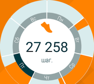 Скриншот смартфонного приложения Android Wear Скриншот смартфонного приложения Android Wear