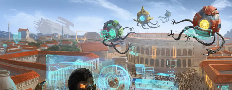 Киберримская антиутопия: iDventure анонсировала настольную игру Tiberpunk: Streets of Rome