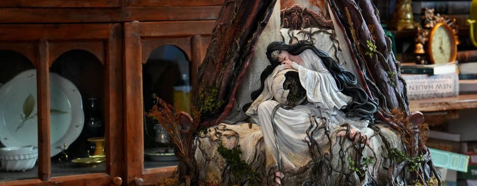 Спящая хранительница тайны: Bard Studio выпустила статую принцессы Филианоры из Dark Souls 3