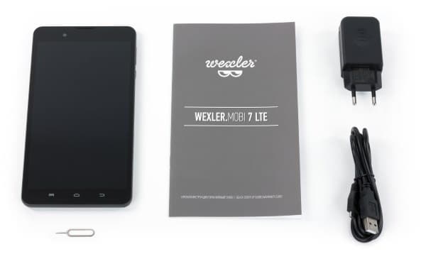 Коробка планшета Wexler Mobi 7 LTE