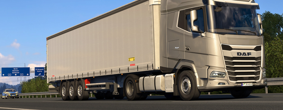 Euro Truck Simulator 2 получит комплект немецких прицепов. Новый коллаб с Kögel