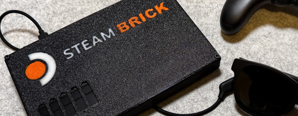 Крупный Steam Deck превратили в компактный геймерский «кирпич» без экрана и встроенных контроллеров