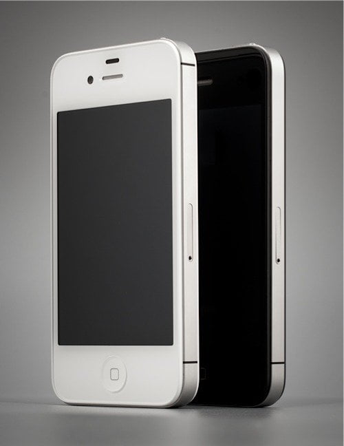 Правая сторона iPhone 4S и iPhone 4