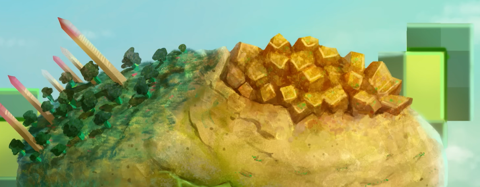 «Ты — ядовитая картошка»: Minecraft получила поистине картофельное первоапрельское обновление