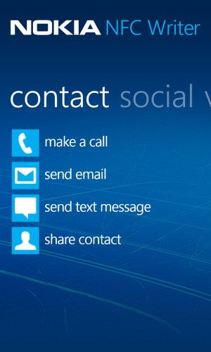 Работа с метками NFC в Nokia Lumia 925