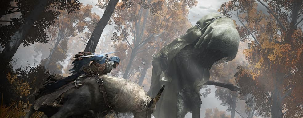 Elden Ring впечатляет деталями: монстр лечится, пожирая собственное щупальце