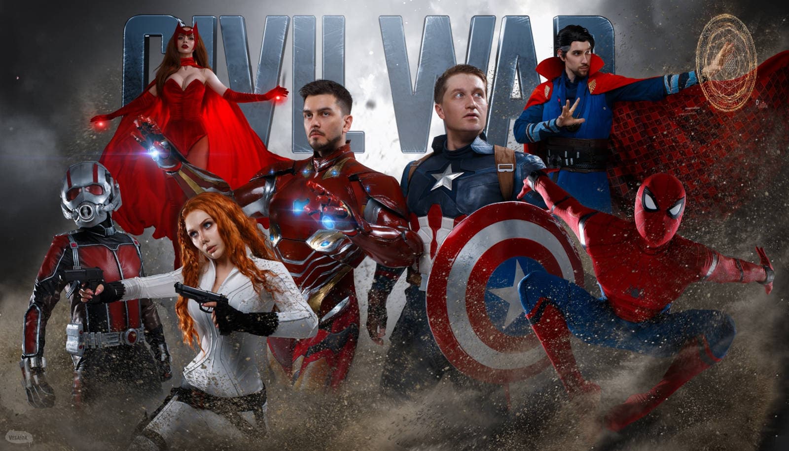  Фотограф: VESANIA. Косплееры: Антон Гарагуля, Кристина «Risa San» Борисова, Hitman Horn, Алексей Павлов, Dalek Tyler, Анна «Annet_cosplay» Черемисинова, Сергей Нуждов 