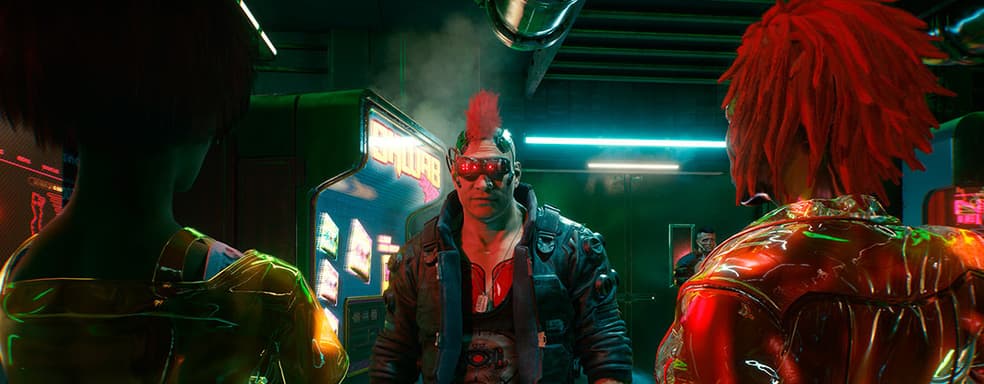 В Cyberpunk 2077 можно озираться по сторонам во время разговоров
